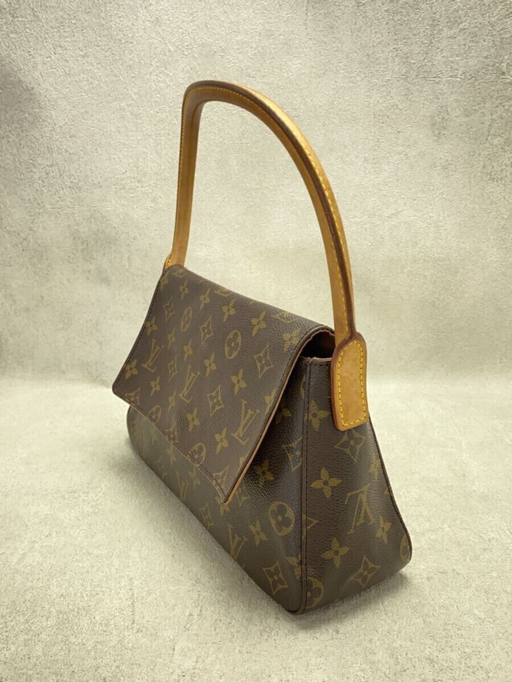 Louis Vuitton Canvas Monogram Brown Looping Brown